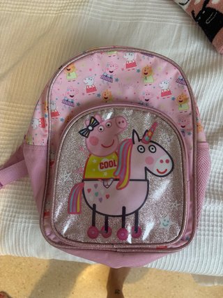 Mochila Peppa Pig Unicornio Brillante