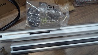 Portaequipajes de techo con riele cruzados 142 cm