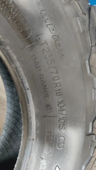 Neumático BFGoodrich All-Terrain 235/70R16