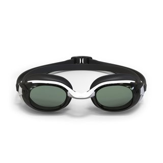 Gafas Natación Graduadas Miopia Bfit Negro Blanco Cristales