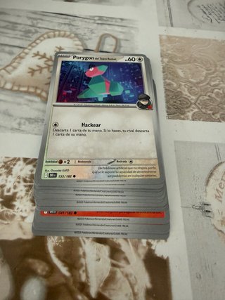 Pack 19 Cartas Pokémon Destinos Rivales Español