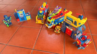 SuperZings Set de Vehículos y Edificios
