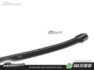 AÑADIDO DE DIFUSOR BMW 6 F06 GRAN COUPE 2012-2014 NEGRO BRILLO