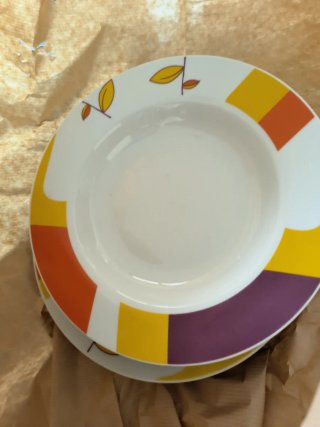 Juego de platos de cerámica