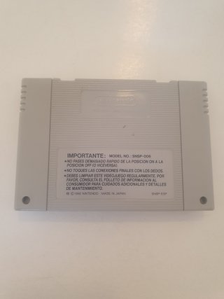 SUPER STREET FIGHTER 2 SNES COMPLETO ORIGINAL ESP