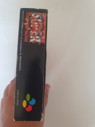 SUPER STREET FIGHTER 2 SNES COMPLETO ORIGINAL ESP