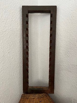 Escurreplatos antiguo de madera - Platero