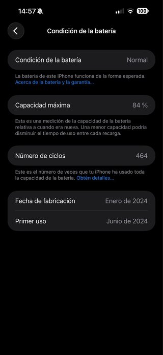 iPhone 15 Pro Max Plata  Negociable !