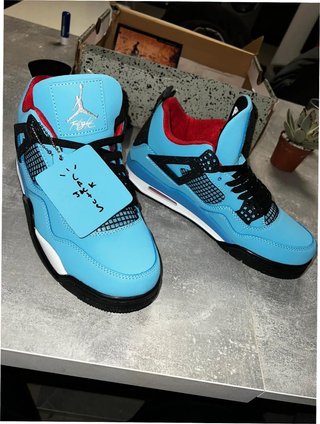 Jordan 4 Retro Ice Blue EU 42