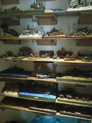 Maquetas militares antiguas