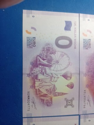 Banconote 0 Euro Souvenir