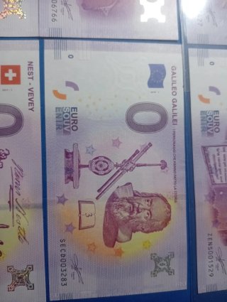 Banconote 0 Euro Souvenir