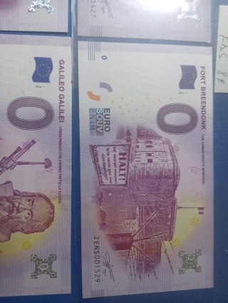 Banconote 0 Euro Souvenir
