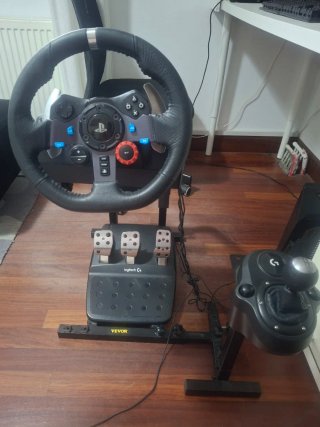 Volante Logitech G29 para Ps4 Ps5 y PC con Pedales