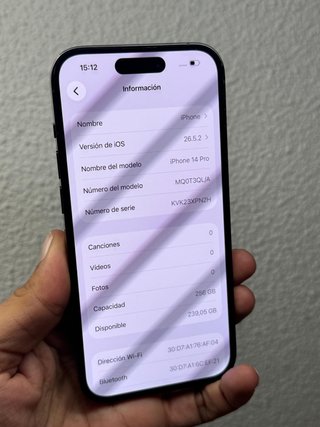 iPhone 14 Pro 256Gb BATERÍA 93%