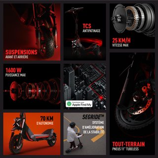 Patinete eléctrico Segway Ninebot ZT3 Pro