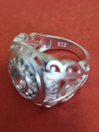 Anillo brillante en Plata 925