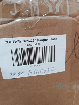 COSTWAY NP13394 Parque Infantil Hinchable