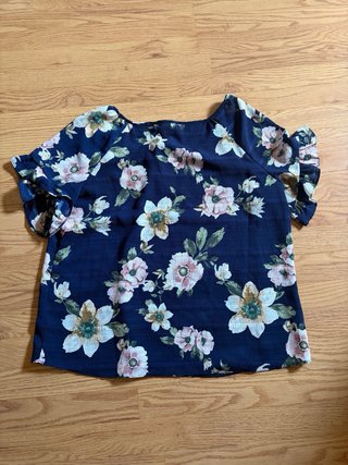 Camisa floral de Pilar Prieto