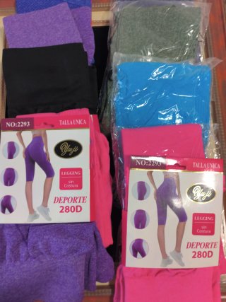 Leggings Yuji sin costuras Talla Única