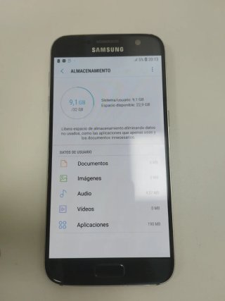 Samsung Galaxy S7 SM-G930F Negro/Plateado