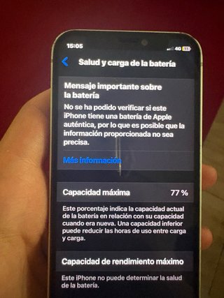 iPhone 12 mini 64GB - 77% Batería