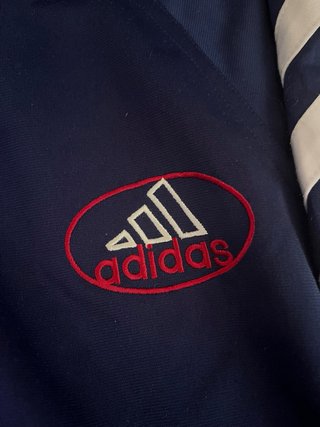 Chaqueta Adidas Azul y Roja Talla M