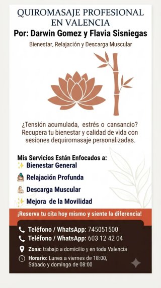 Soy quiromasajista