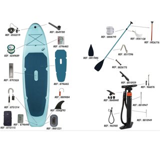 Tabla paddle surf hinchable 100 10'6 1-2 Personas (Hasta