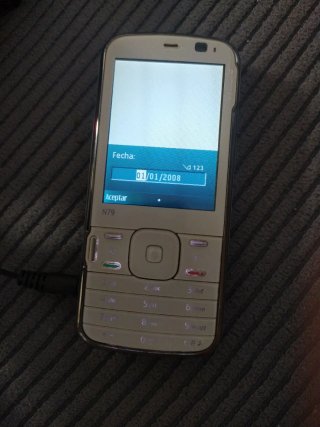Nokia N79 4GB Plata/Blanco
