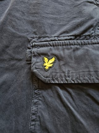 Pantalones Cargo Lyle & Scott Azul