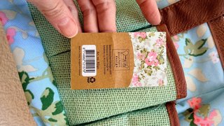 Bolsa de Jardinería Floral y Menta