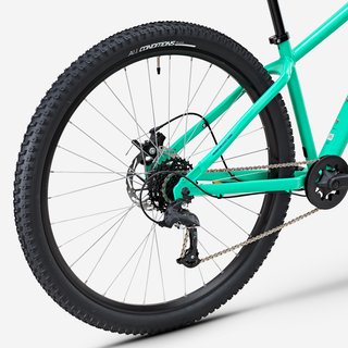 Bicicleta de montaña 29" Expl 100 verde suspensión