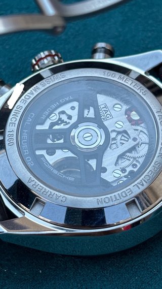 TAG Heuer Carrera Cronógrafo Verde full set 2020