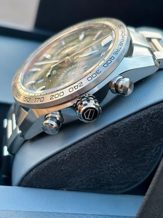 TAG Heuer Carrera Cronógrafo Verde full set 2020