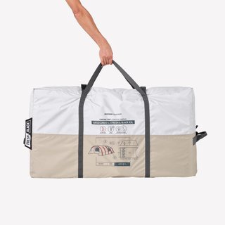 Tienda campaña hinchable 6 pers 3 habitaciones Fresh &
