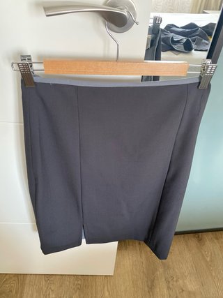 Falda Vueling Negra y Gris Talla 40