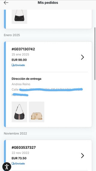 Bolso Guess Beige Dorado
