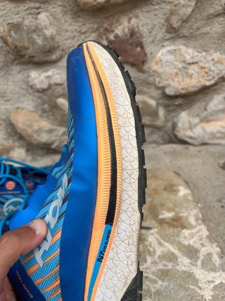 Zapatillas ATOM Shark Trail Running Azul Naranja