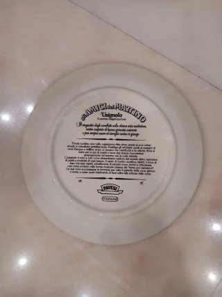 Tognana Amici del Mattino Piatti Ceramica