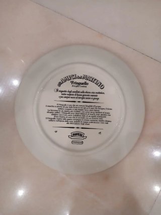 Tognana Amici del Mattino Piatti Ceramica