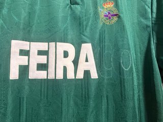Camiseta Deportivo La Coruña 1998 Feiraco retro