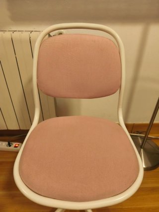Silla de escritorio infantil rosa