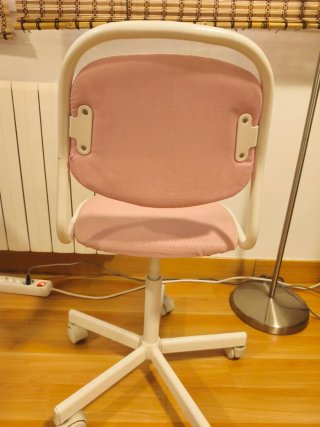 Silla de escritorio infantil rosa
