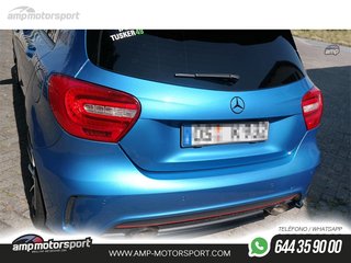 AÑADIDO DE DIFUSOR MERCEDES A W176 2013-2015 NEGRO BRILLO
