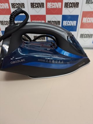 Plancha vapor 3200W doble vapor cerámica IronHero Cecotec