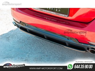 AÑADIDO DE DIFUSOR PEUGEOT 508 2018-- NEGRO BRILLO