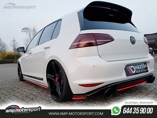 AÑADIDO DE DIFUSOR VW GOLF MK7 GTI 2013-2016 NEGRO BRILLO