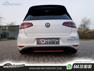 AÑADIDO DE DIFUSOR VW GOLF MK7 GTI 2013-2016 NEGRO BRILLO