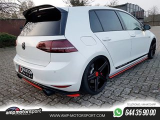 AÑADIDO DE DIFUSOR VW GOLF MK7 GTI 2013-2016 NEGRO BRILLO